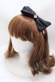 画像1: MILK / Straw Ribbonヘアバンド  ブラック Y-25-02-16-073-ML-AC-SZ-ZY (1)