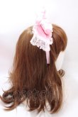 画像3: Angelic Pretty / Lovelyワイヤーリボンカチューシャ  ピンク Y-25-02-16-081-AP-AC-NS-ZY (3)