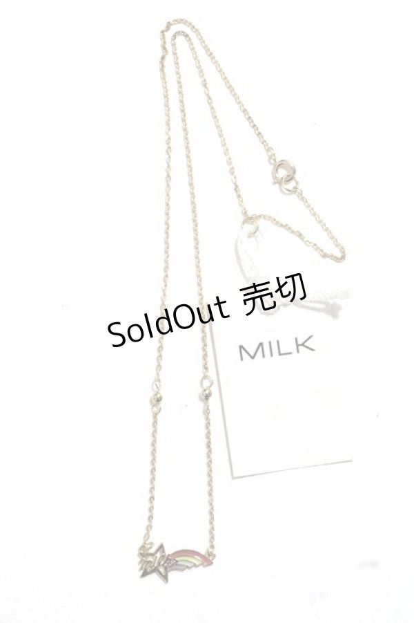 画像3: MILK / Starレインボーネックレス  ゴールド ×ビビット Y-25-02-16-015-ML-AC-SZ-ZY (3)