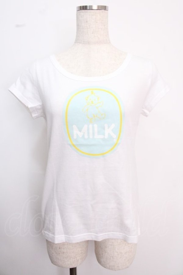 画像1: MILK / Banana BOY Tee  ホワイト Y-25-02-18-023-ML-TO-SZ-ZY (1)