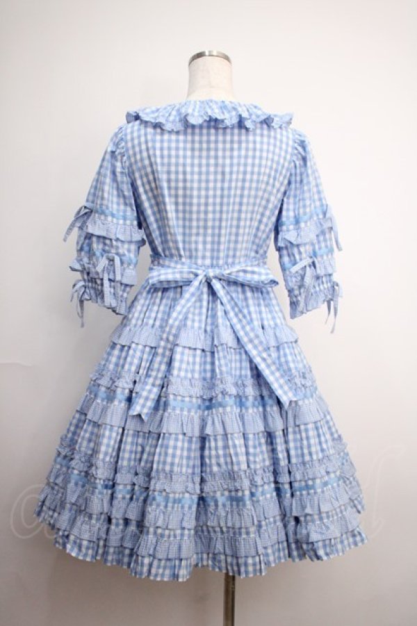 画像2: Angelic Pretty / Little Houseワンピース  サックス Y-25-02-27-093-AP-OP-SZ-ZY (2)