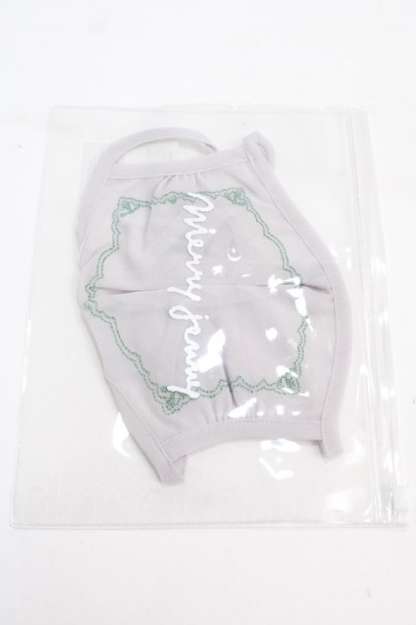 画像1: merry jenny / handkerchief mask cover  ラベンダー Y-25-02-27-012-LO-ZA-SZ-ZY (1)