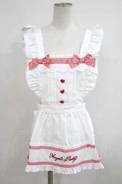 エプロン Angelic Pretty - Fancy Ribbonエプロン Wish me mell セット