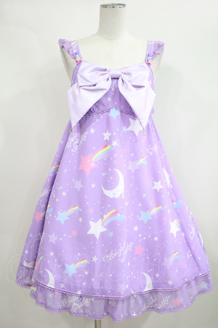 らくらくメ Dream Sky カットワンピース サックス Angelic Pretty