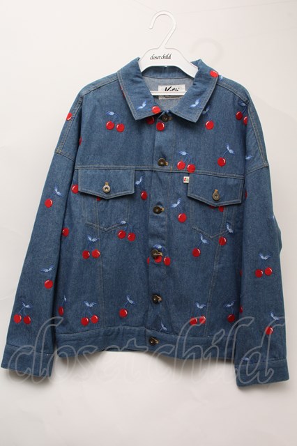 Katie / CHERRY DENIMジャケット S-22-11-S-22-007s-1-OP-LO-L-AS-ZS 