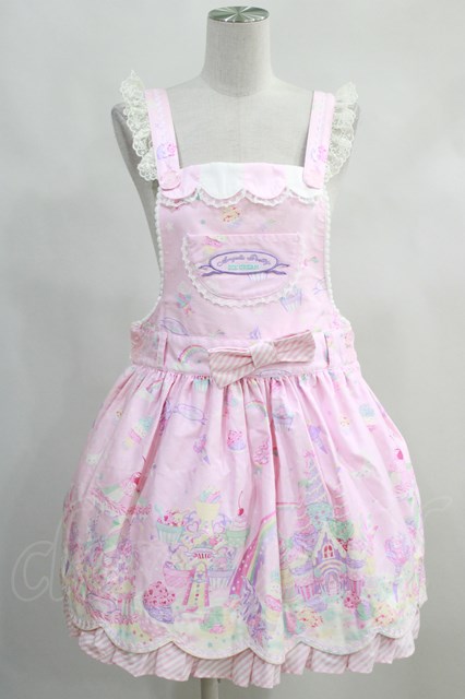 Angelic Pretty / Milky Planetサロペット H-23-02-15-033h-1-OP-AP-L