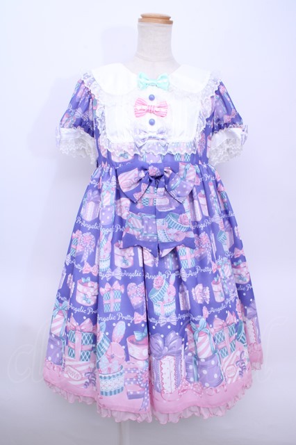 Angelic Pretty / ラッピングハートワンピース S-23-02-18-046s-1-OP