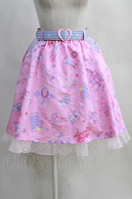 Angelic Pretty / Neon Star Dinerスカート H-23-02-22-015h-1-SK-AP-L