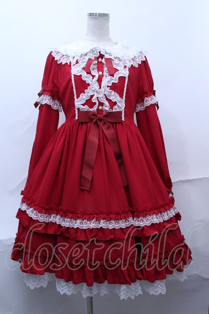 Angelic Pretty / Romantic Poemワンピース S-23-07-06-035s-1-OP-AP-L-UT-ZS-R