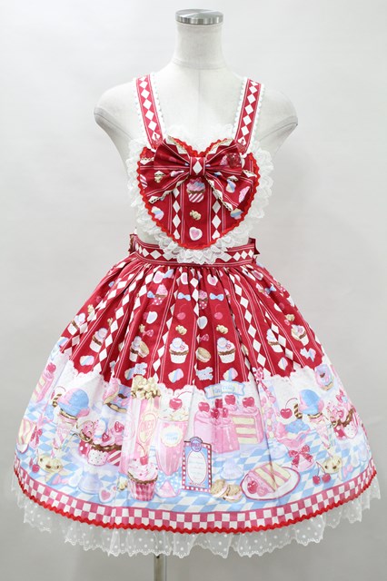 Angelic Pretty / Diner Dollスカート H-23-07-11-1049h-1-SK-AP-L