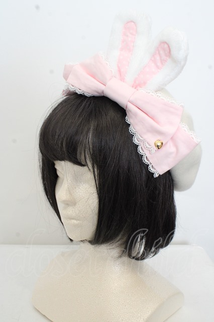 Angelic Pretty / Dolly Bunnyベレー帽 O-23-08-20-016o-1-AC-AP-L-YM