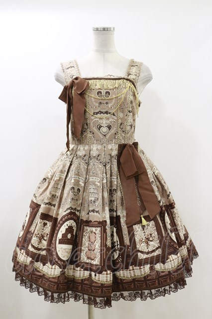 Angelic Pretty / JSK Musee du Chocolatジャンパースカート H-23-09