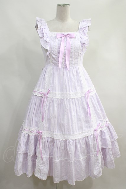 Angelic Pretty / クレッシェンドティアードジャンパースカート H-23