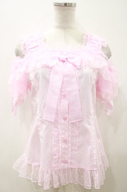 Angelic Pretty / Lovely Frillブラウス H-23-11-13-035-AP-BL-NS-ZH