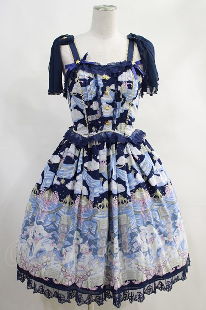 Angelic Pretty / Holy Theaterジャンパースカート Free ネイビー H-23