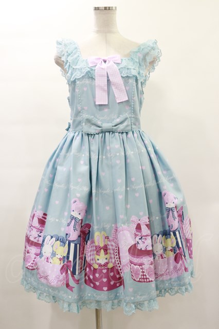 Angelic Pretty / Lovely Toyboxジャンパースカート Free サックス H