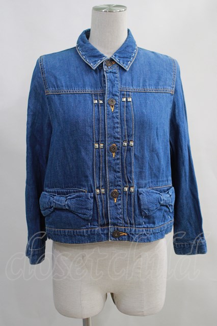 Candy Stripper / LOVELESS DENIM JACKET 2 ブルー H-24-02-22-029-PU