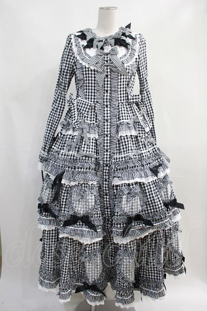 BABY,THE STARS SHINE BRIGHT / Sweet Gingham Dollロングワンピース H