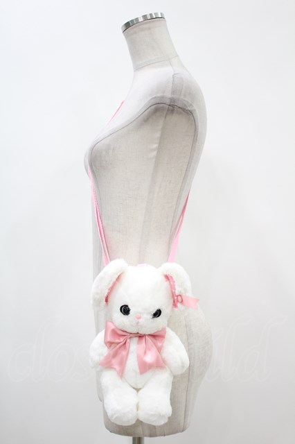 Angelic Pretty / Lovelyはにかみベアーぬいぐるみポーチ 白 H-24-03 ...