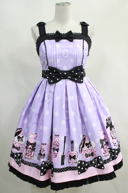 Angelic Pretty / Fantasic Dollyジャンパースカート Free ラベンダー ...