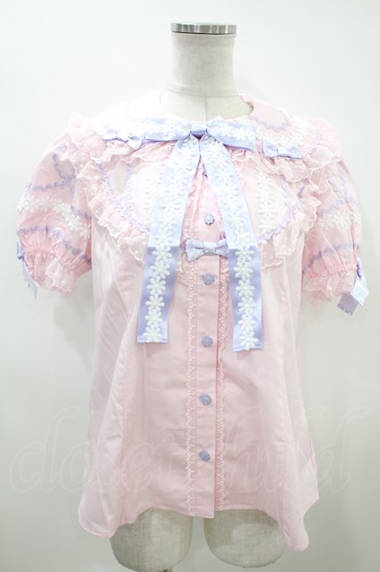 Angelic Pretty / Easter Eggブラウス Free ピンク/ラベンダー H-24-04 