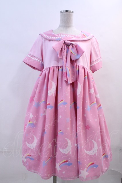 Angelic Pretty / Dream Skyカットワンピース ピンク I-24-02-09-002