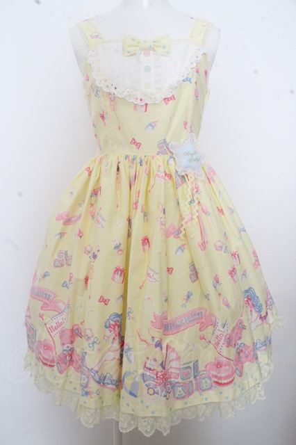 Angelic Pretty / Dreamyベビールームジャンパースカート（2022） O-23