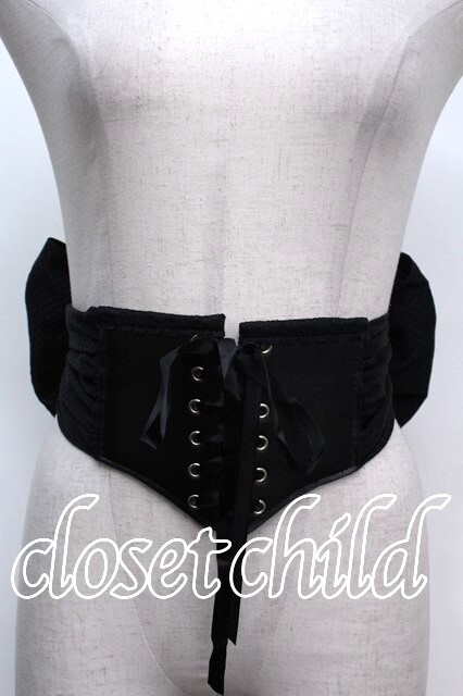 MRcorset CORSET STYLE RIBBON BELT - ベルト